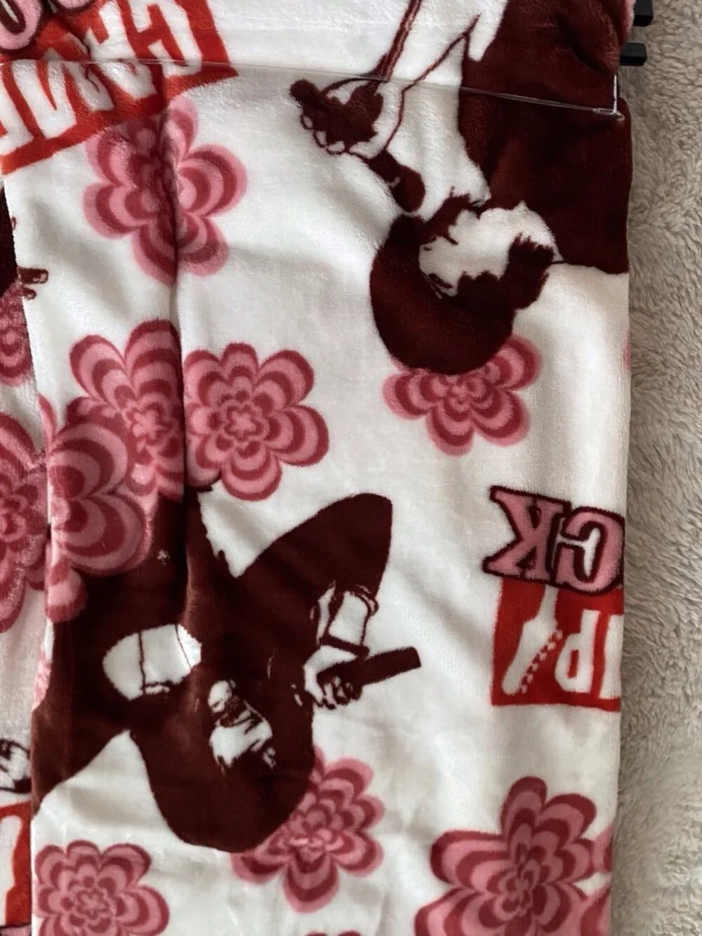 Disney Camp Rock Super Soft Plush Throw Blanket 50” X 70” Retro NEW